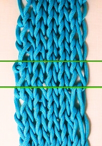 slip stitch on stockinette edge